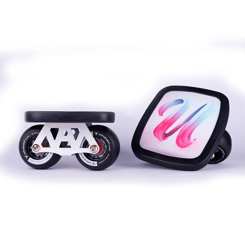 Super-professional - White stand carbon black wheel sand